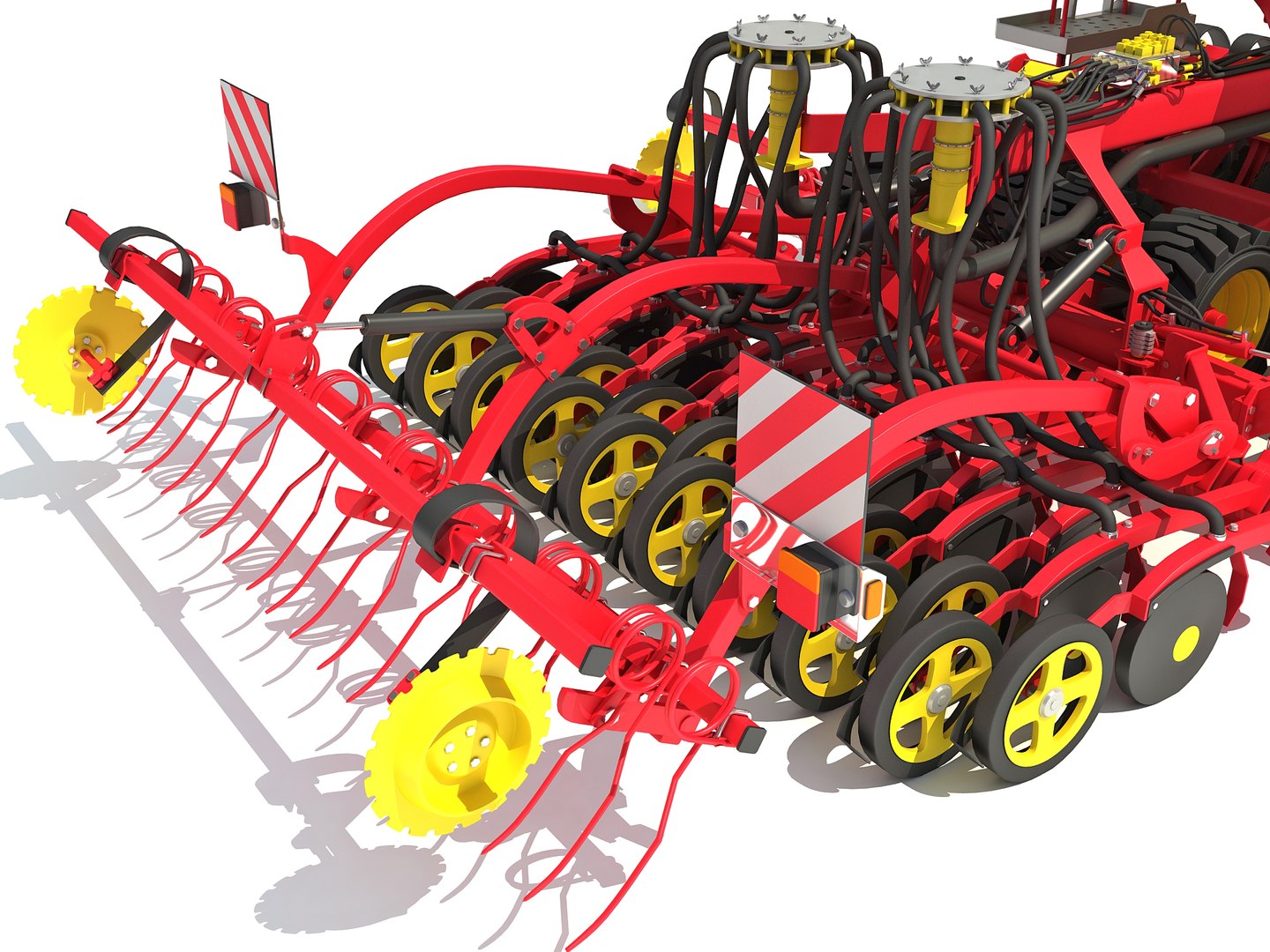 3D Vaderstad Seed Drill Model - TurboSquid 1444604