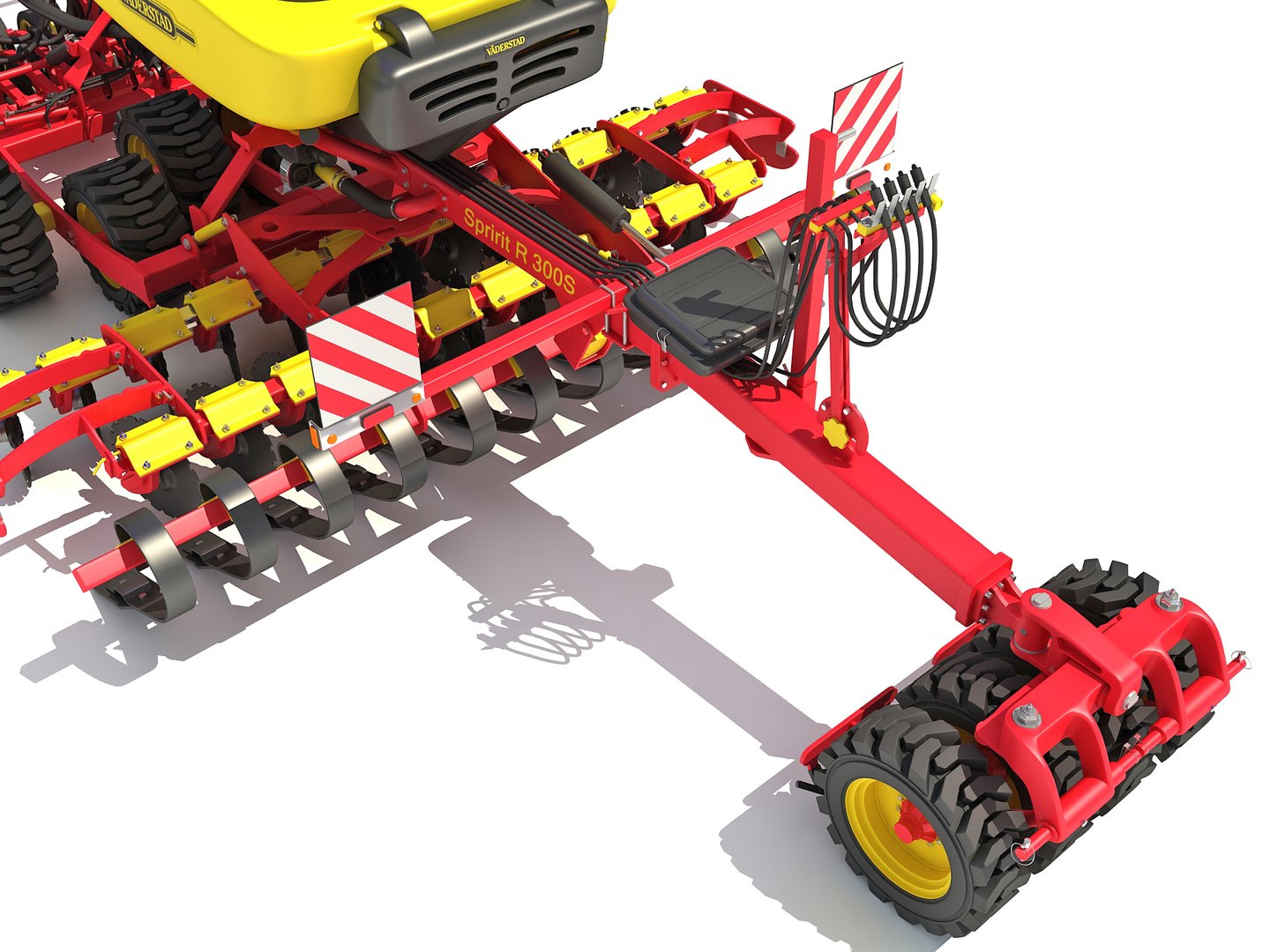 3D Vaderstad Seed Drill Model - TurboSquid 1444604