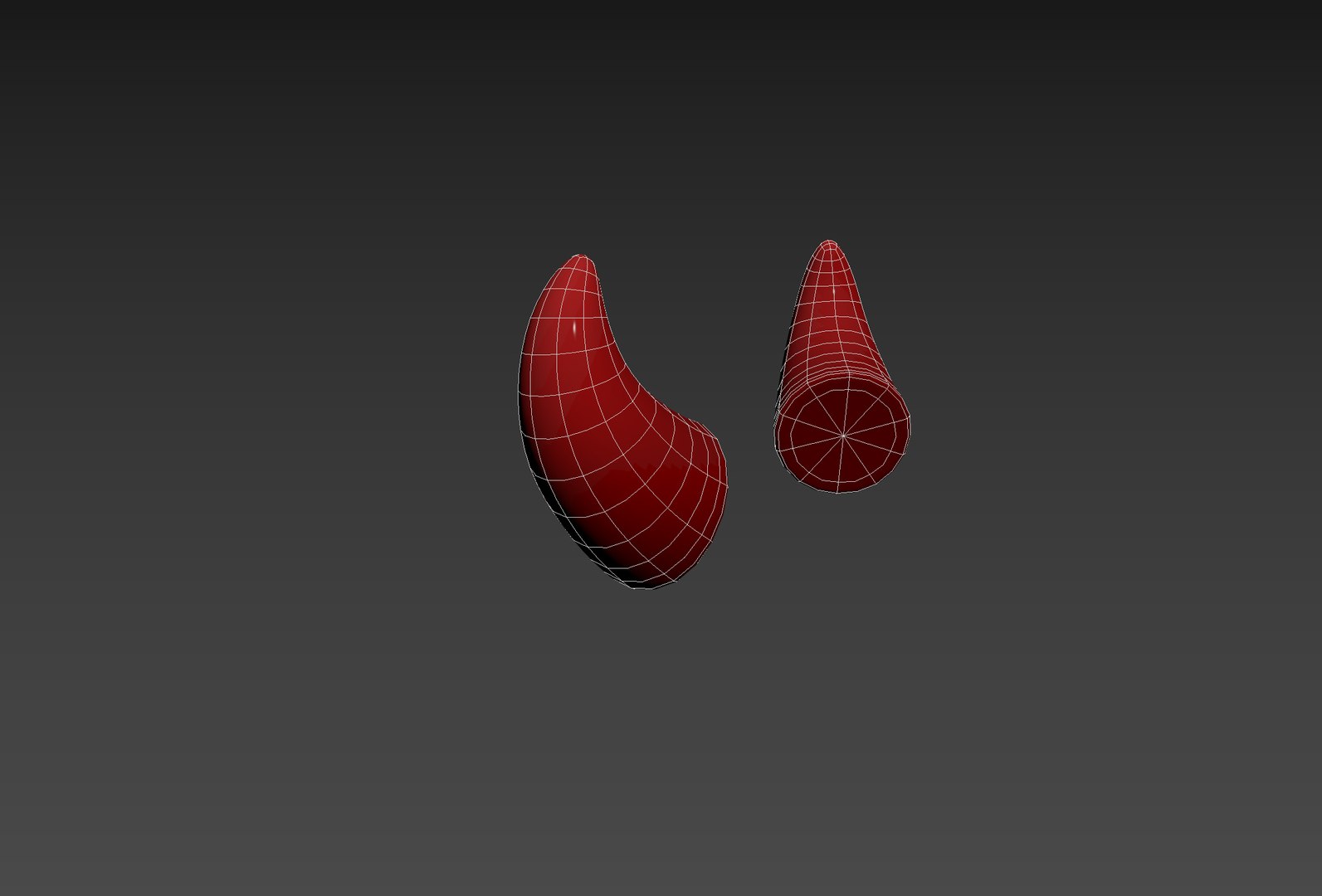 3D Devil Horn - TurboSquid 1778323