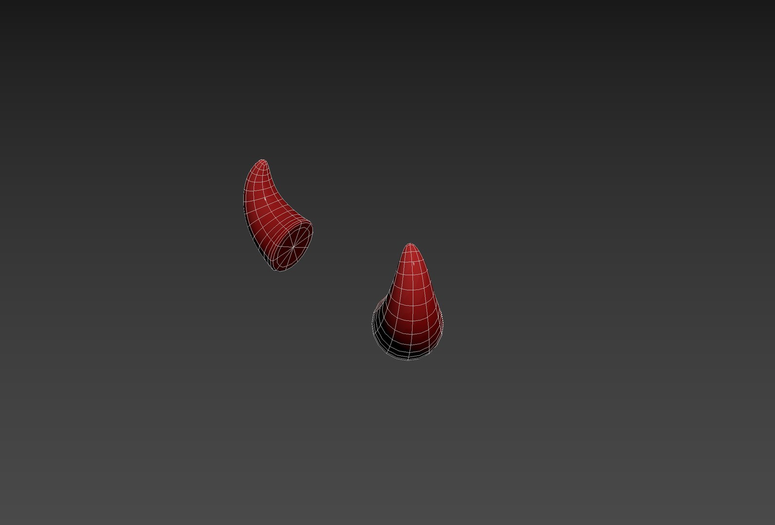 3D Devil Horn - TurboSquid 1778323