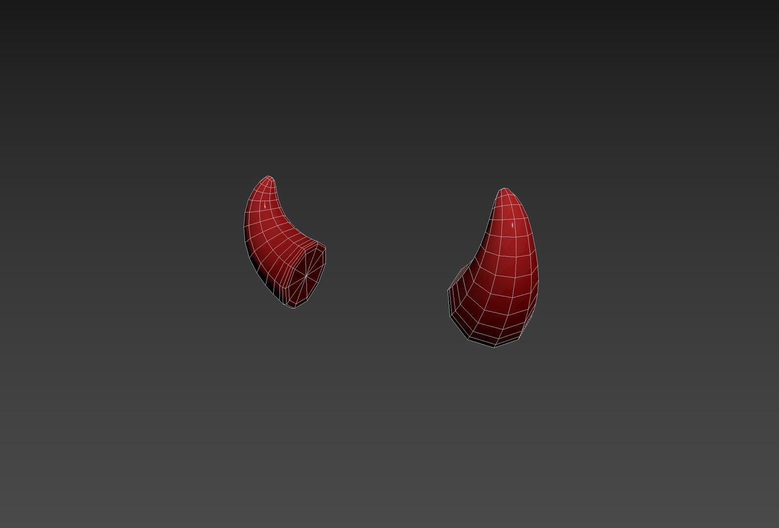 3D Devil Horn - TurboSquid 1778323