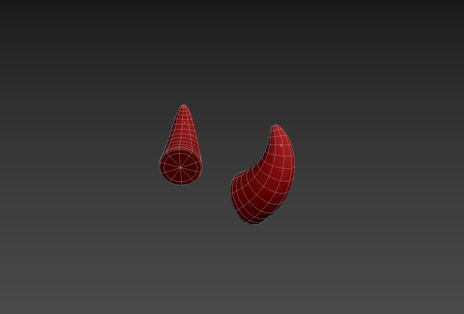 3D Devil Horn - TurboSquid 1778323