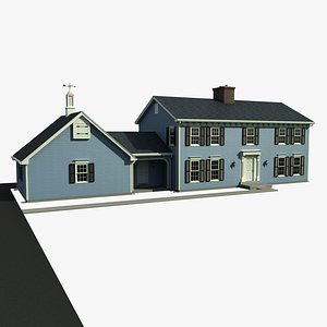 3d story house model