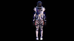 Astronaut Spacesuit Australia 3D model