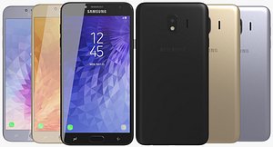 realistic samsung galaxy j4 3D