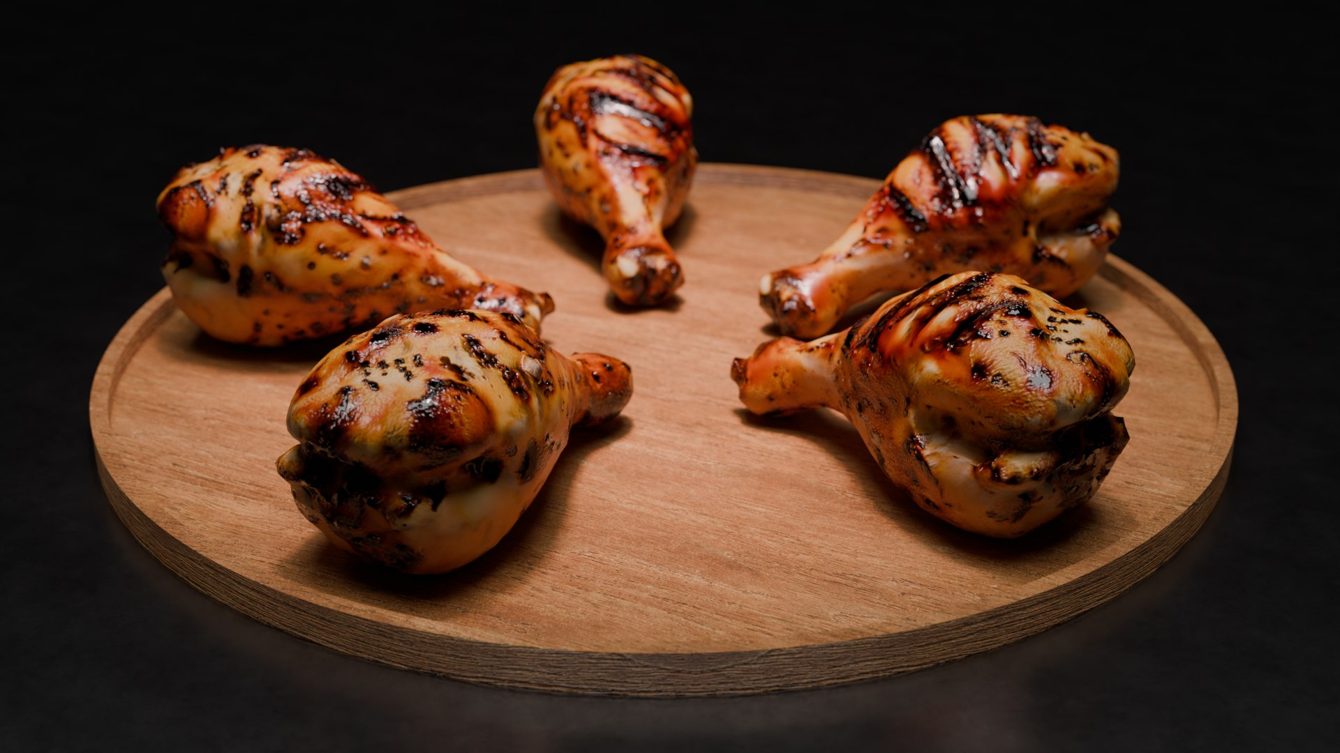 Realistic Grilled Chicken Drumstick 3D Model Low-poly 3D model 3D https://p.turbosquid.com/ts-thumb/ul/XADKcY/oH/1/png/1743824165/1920x1080/fit_q87/125e6e5facc2d163cd47ed36a83e5e74d380b9a7/1.jpg