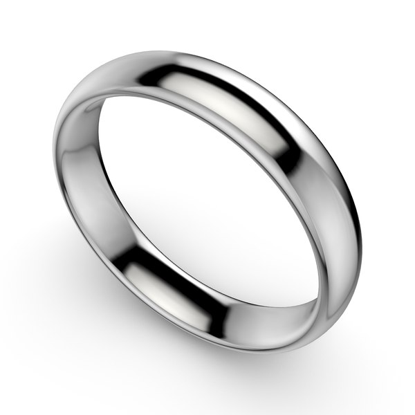 3D Wedding Set Infinity Ring Size 13 US CAD Design-CC103 3D print model model