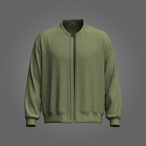3D Mens Bomber Jacket