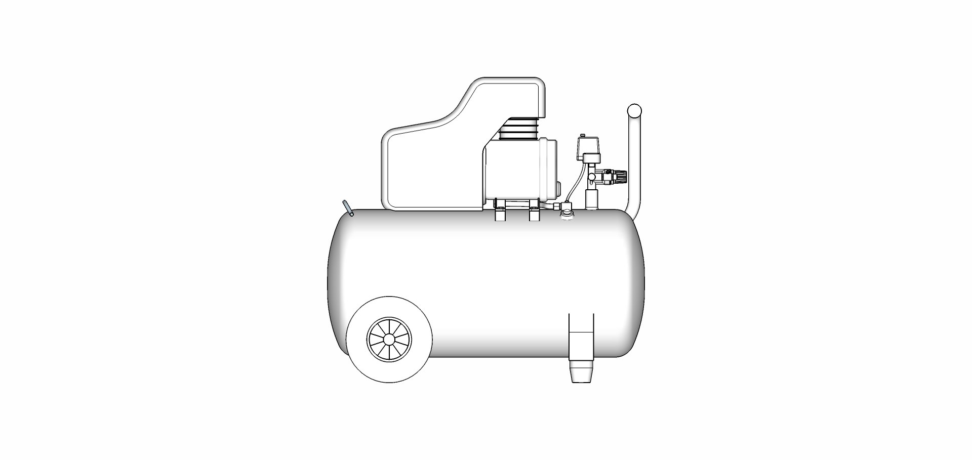 3D Model Compressor 50l - TurboSquid 1291817