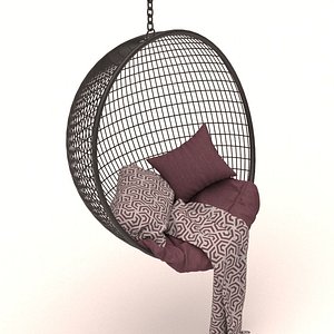3D garden swing hanging chair