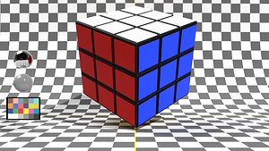 cube 3D model