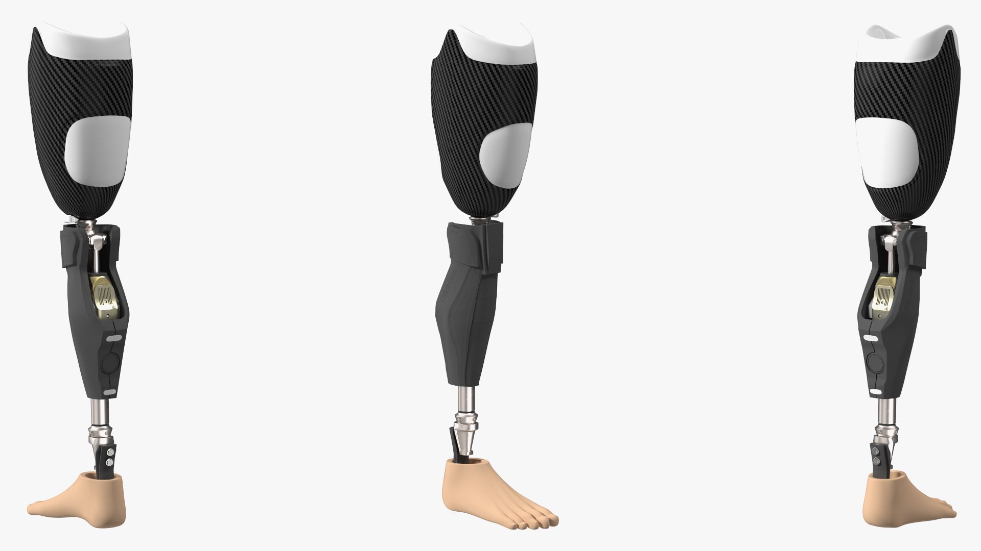 3D Model Above Knee Prosthetic Leg - TurboSquid 2161310