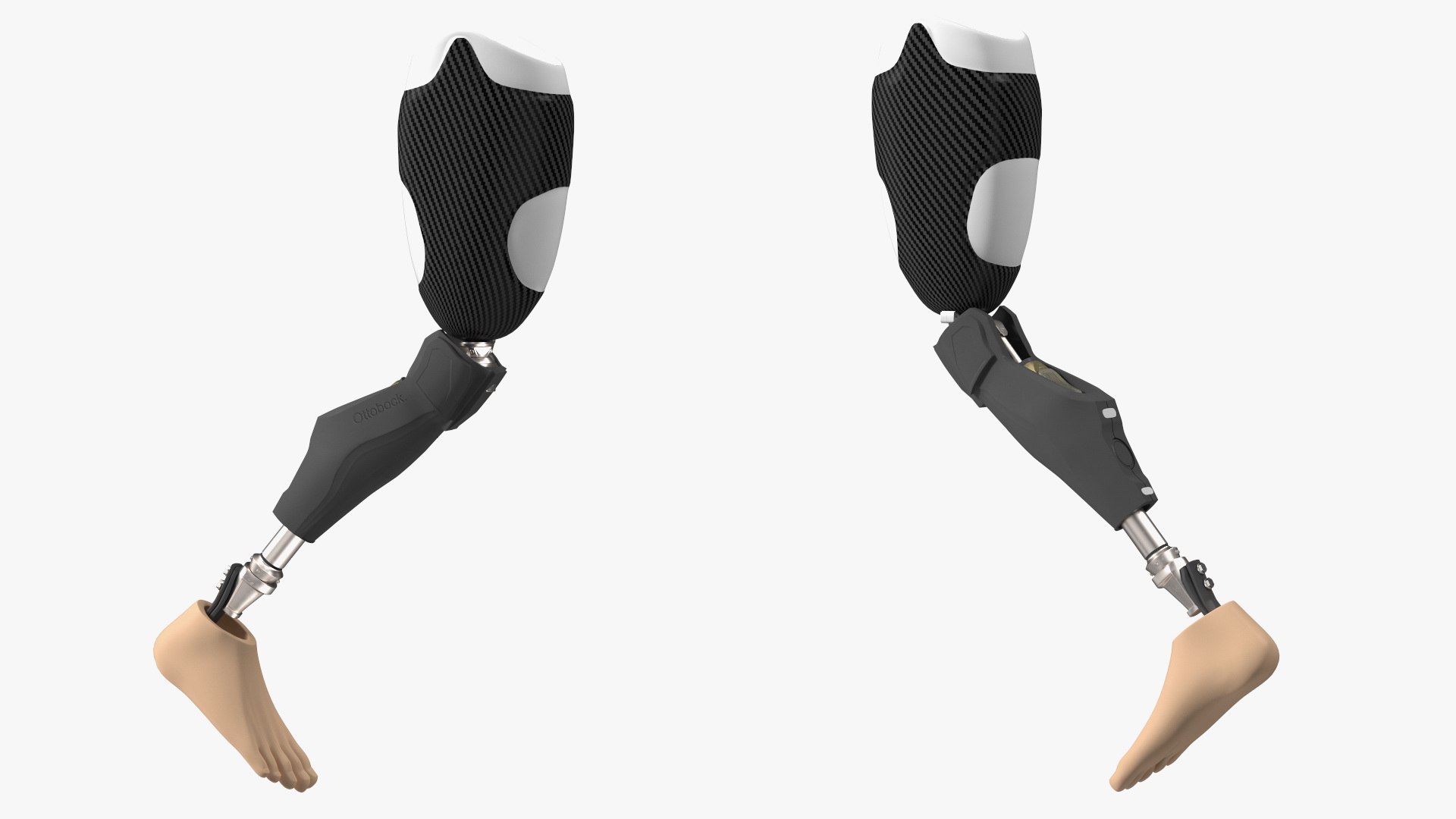 3d Model Above Knee Prosthetic Leg - Turbosquid 2161310