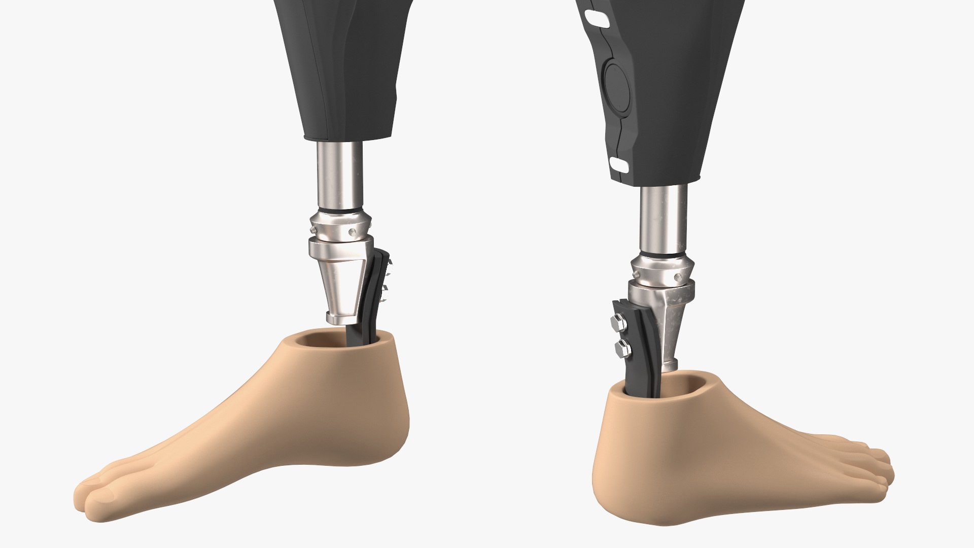 3D Model Above Knee Prosthetic Leg - TurboSquid 2161310