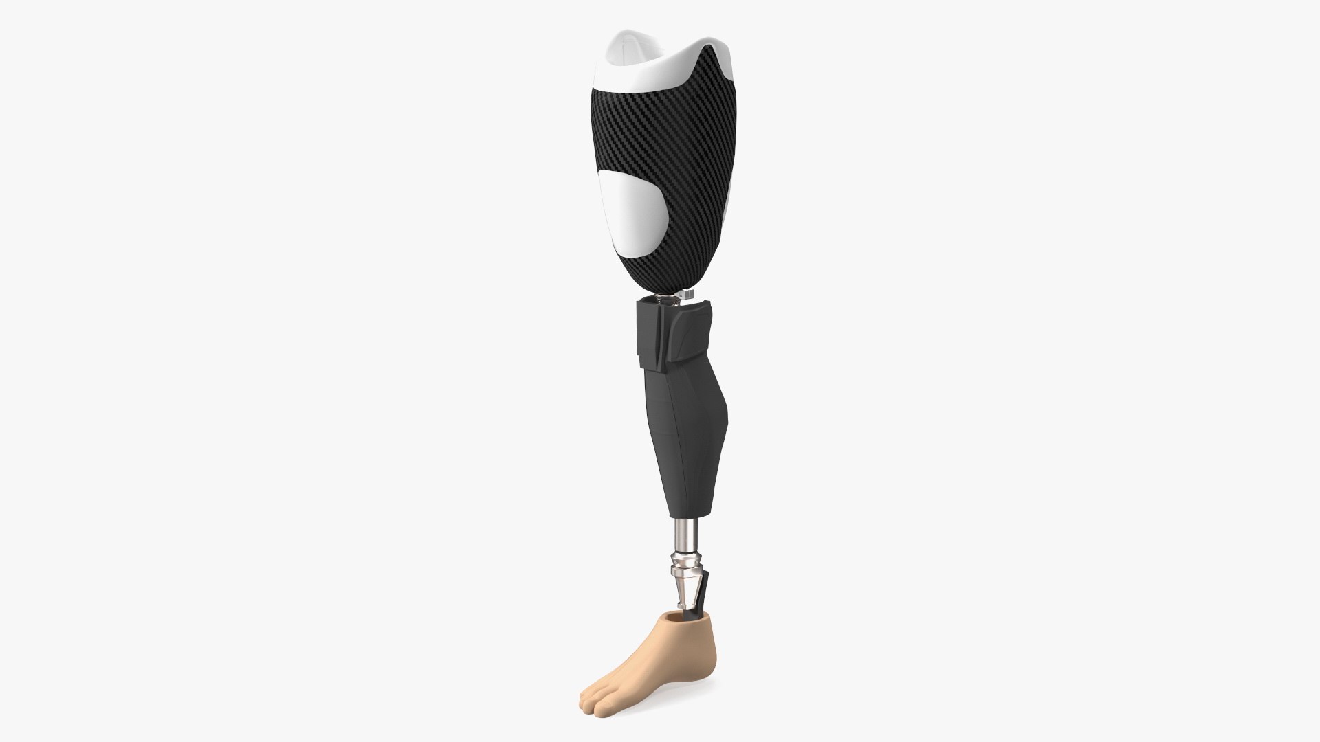 3D model Above Knee Prosthetic Leg - TurboSquid 2161310