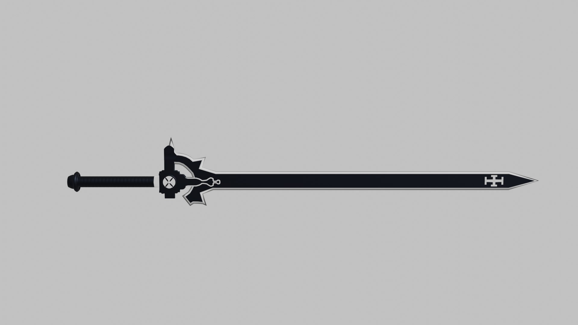 Sword kirito s elucidator 3D model - TurboSquid 1483456