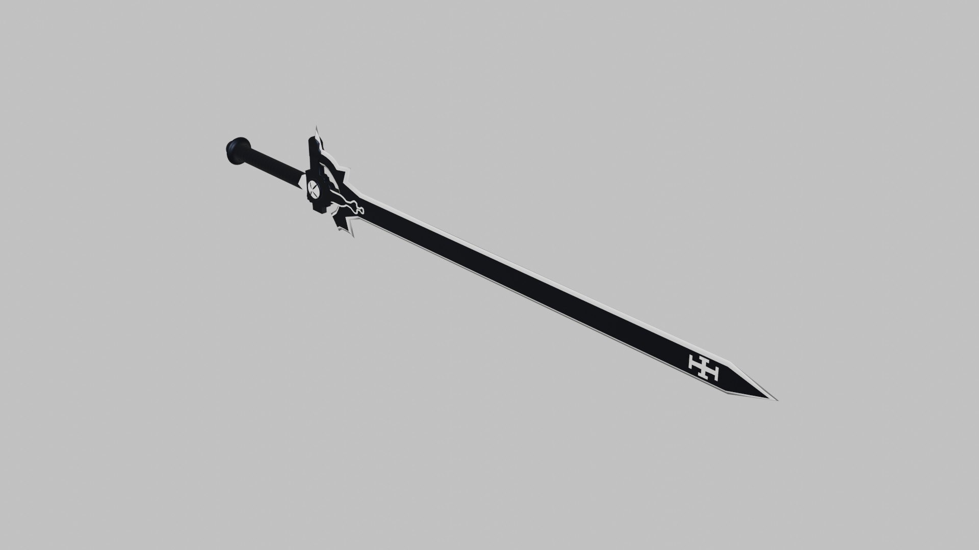 Sword kirito s elucidator 3D model - TurboSquid 1483456