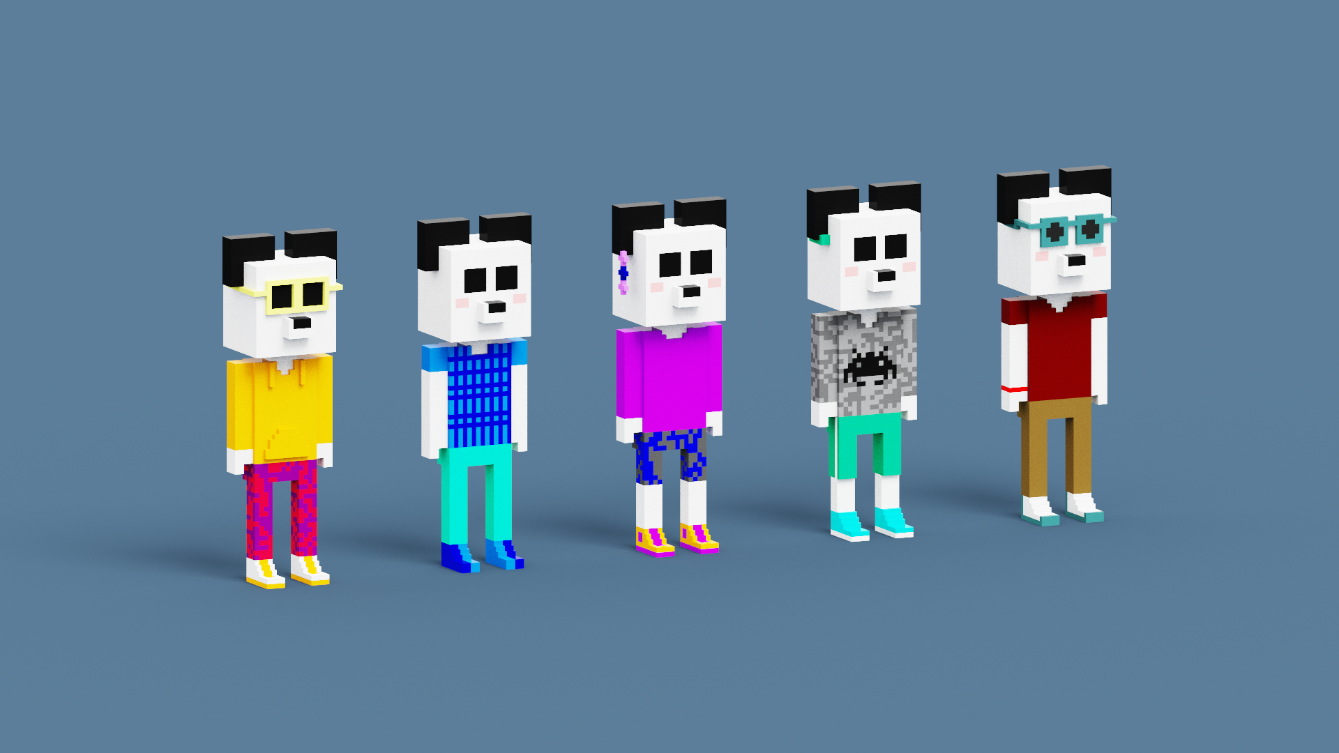 NFT Voxel Panda Characters model https://p.turbosquid.com/ts-thumb/ul/wLiRPE/8C/s/png/1654956585/1920x1080/turn_fit_q99/6433288540c6f9dde3b367d46c38151b8ddd2f2d/s-1.jpg