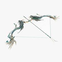 Magic style weapon Phoenix bow and arrow