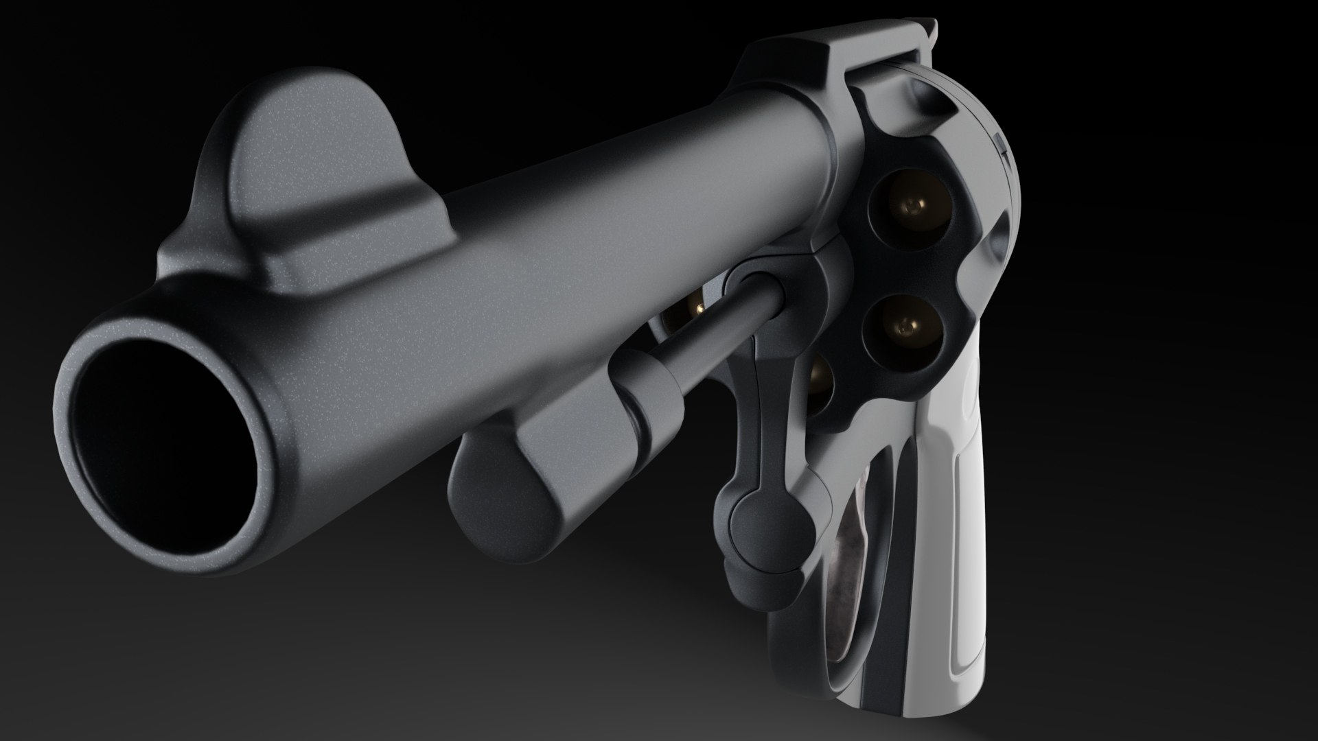 Revolver SmithWesson Model Model - TurboSquid 2093858