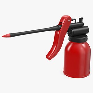 3D Oil Can Squirt Pump model
