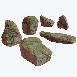 Realistic Rocks - Asset LowPoly