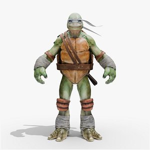 3D Leonardo - TMNT model