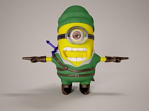 3d minion link