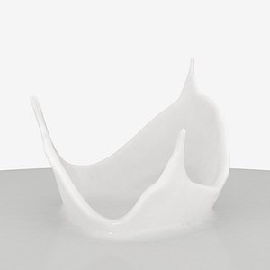 3D Liquid crown Splash model