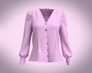 THE FITTED LOLA TOP 3D