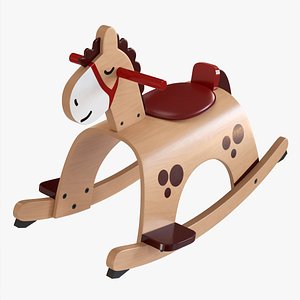 3D Rocking pony ride-on