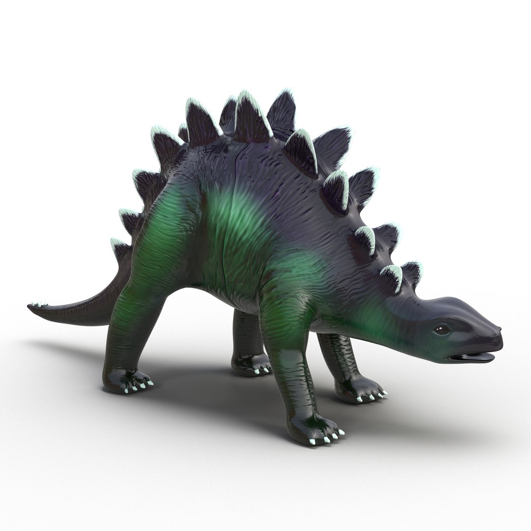 Dinosaur Toy Stegosaurus 3D Model 3D model preview