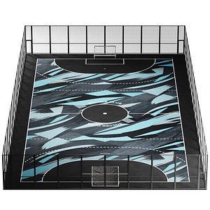 3D Soccer field - Spark model