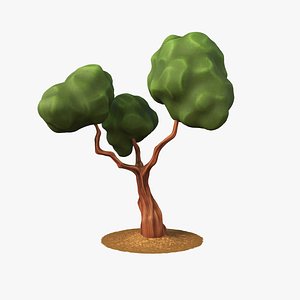 Stylized Tree V3 3D model
