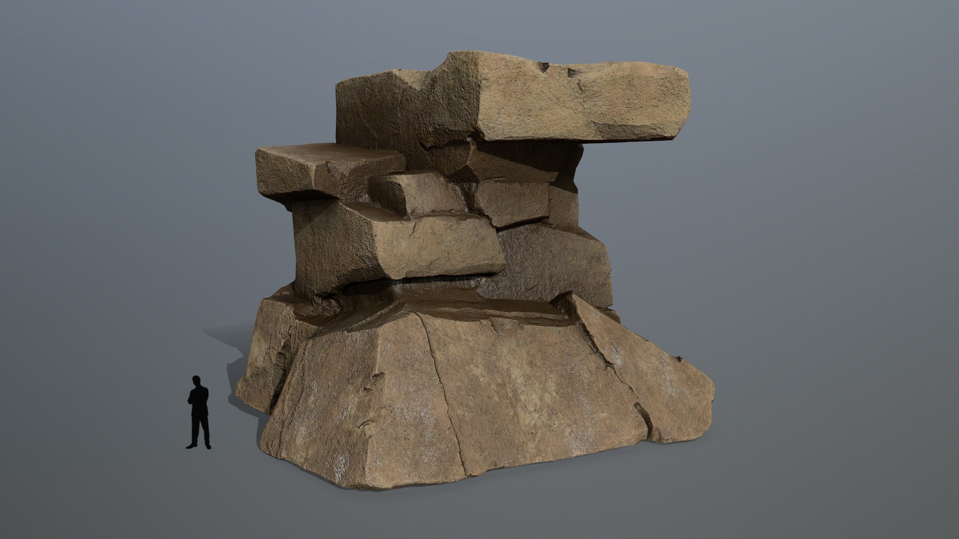 Desert Rocks 3D Model - TurboSquid 1866084