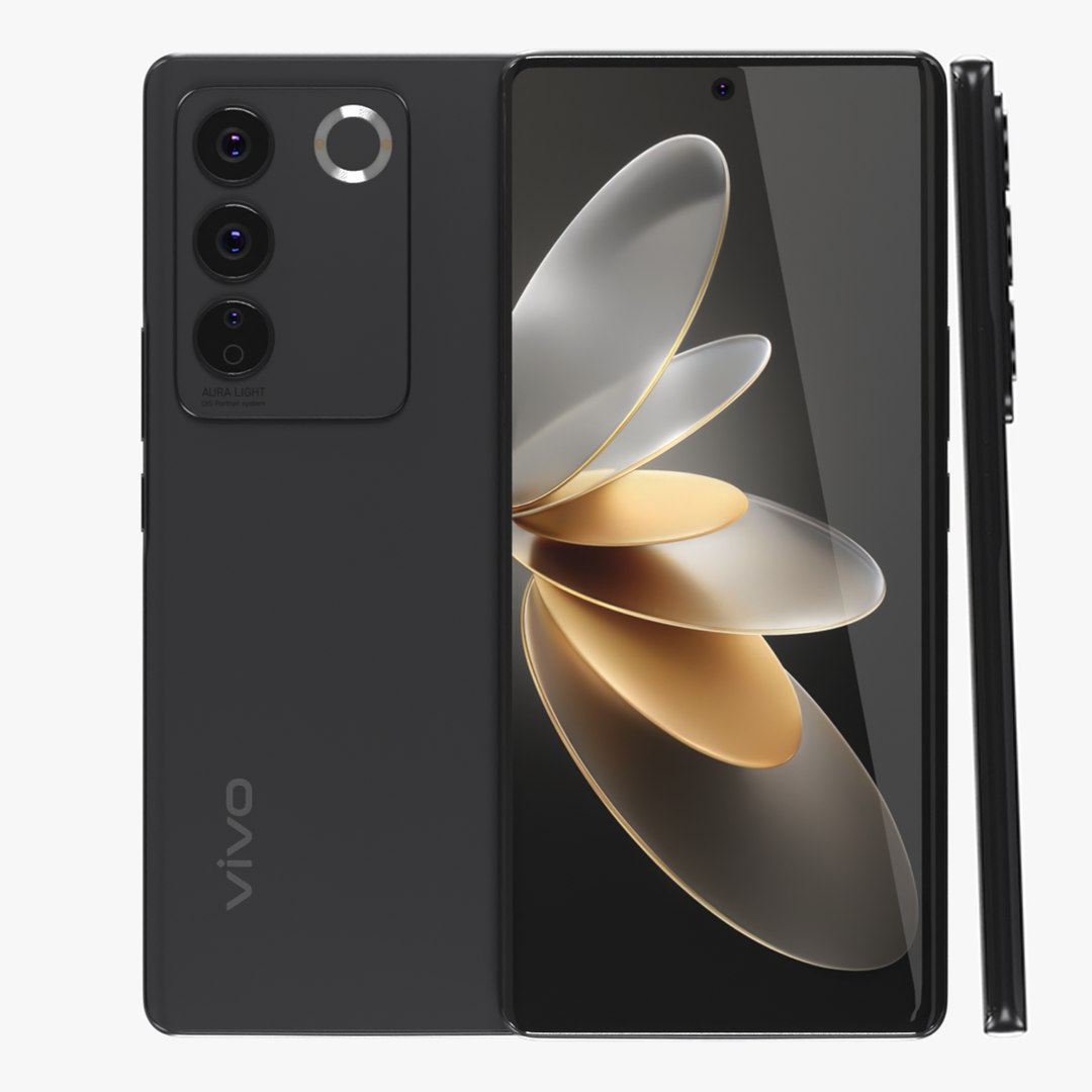 Vivo S16 Black 3D model - TurboSquid 2062848