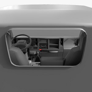 3D ISUZU NLR130 Carry interior