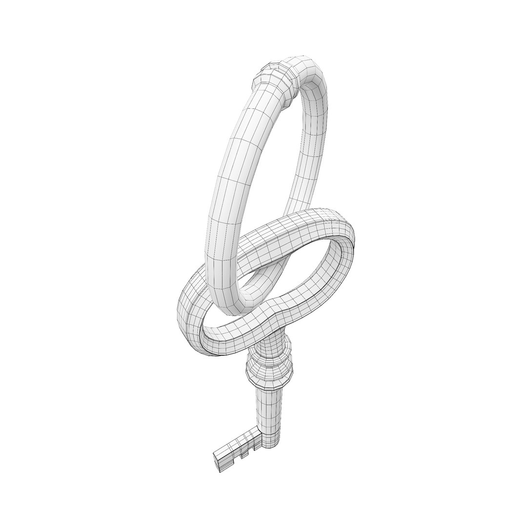 Antique Skeleton Key 3d Model 3D Model - TurboSquid 1986531