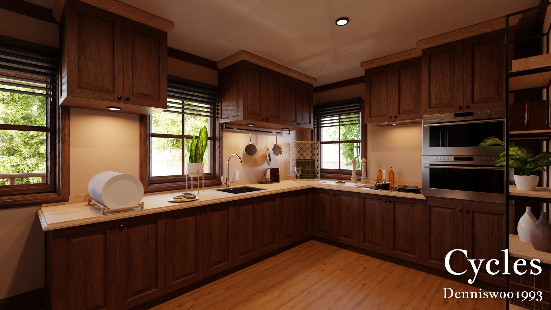 Modular Classic Style American House 7 3D - TurboSquid 2119103