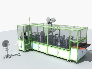 Industrial Equipment 18 - Automatic Hot Pressing Cutting Peeling and Tin Plating Production Line