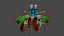Mantis shrimp 3D model
