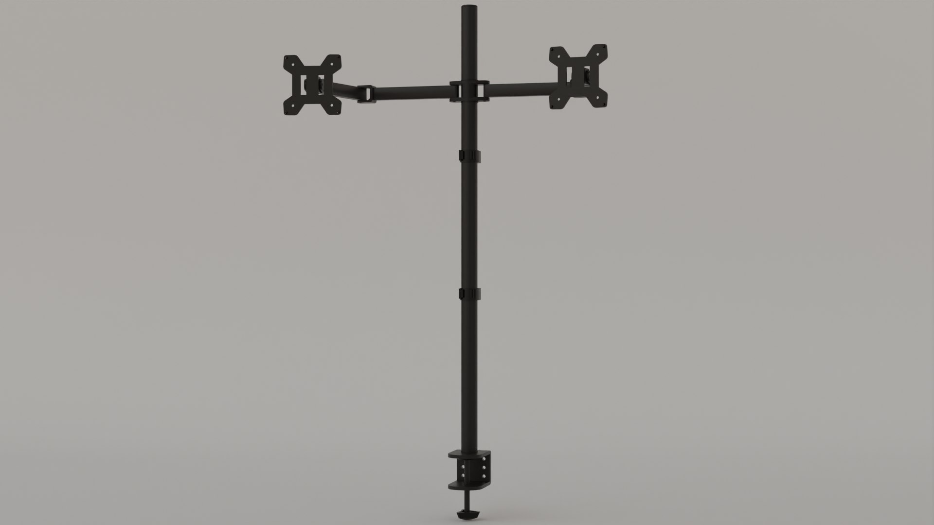 Monitor Stand Workspace With A Minimalist And Modern Design Low-poly 3D ...