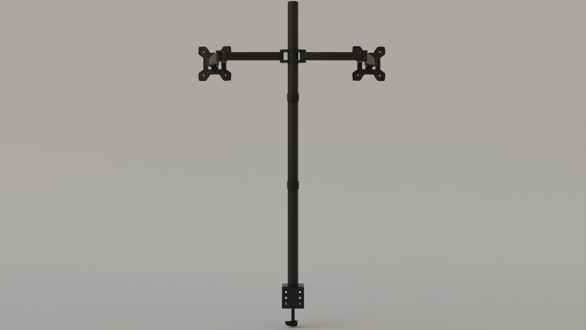 Monitor Stand Workspace With A Minimalist And Modern Design Low-poly 3D ...