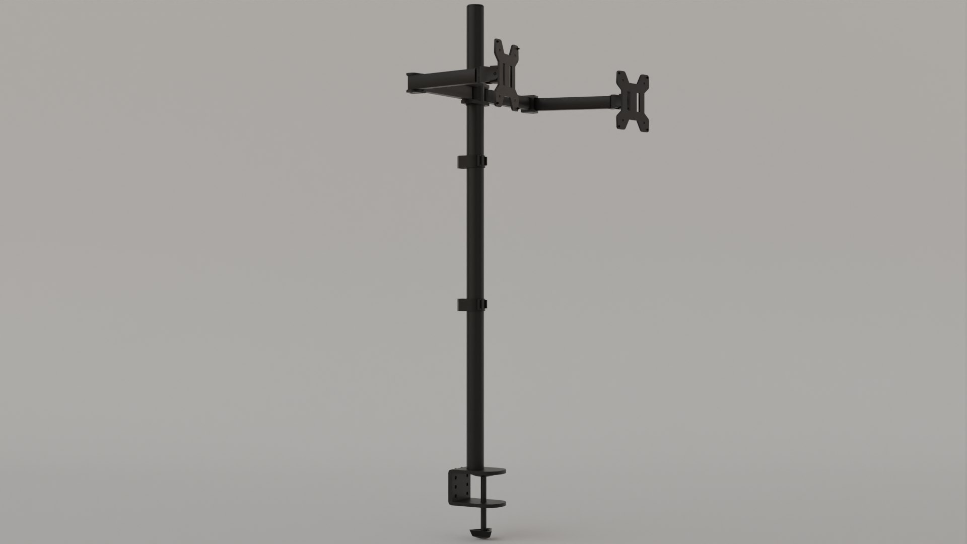 Monitor Stand Workspace With A Minimalist And Modern Design Low-poly 3D ...