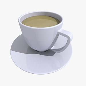 tea cup 3 3d 3ds