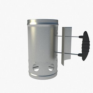3D Chimney Charcoal Starter model