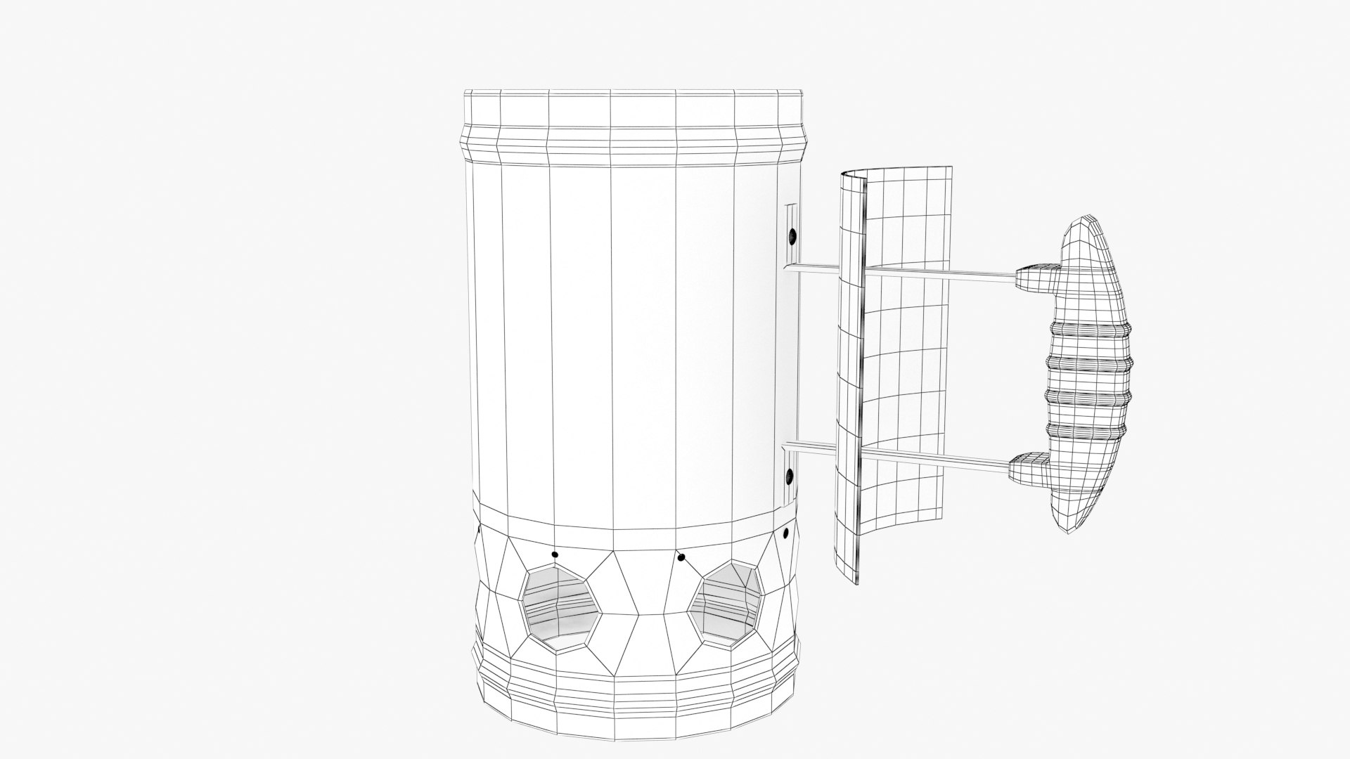 3D Chimney Charcoal Starter Model TurboSquid 2106322