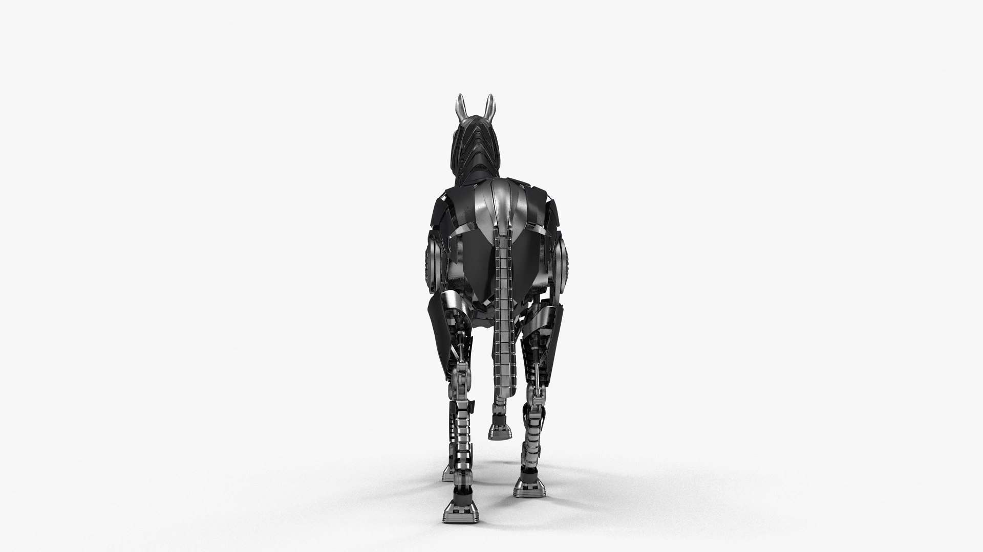 Robot Horse Walks 3D Model - TurboSquid 2355974