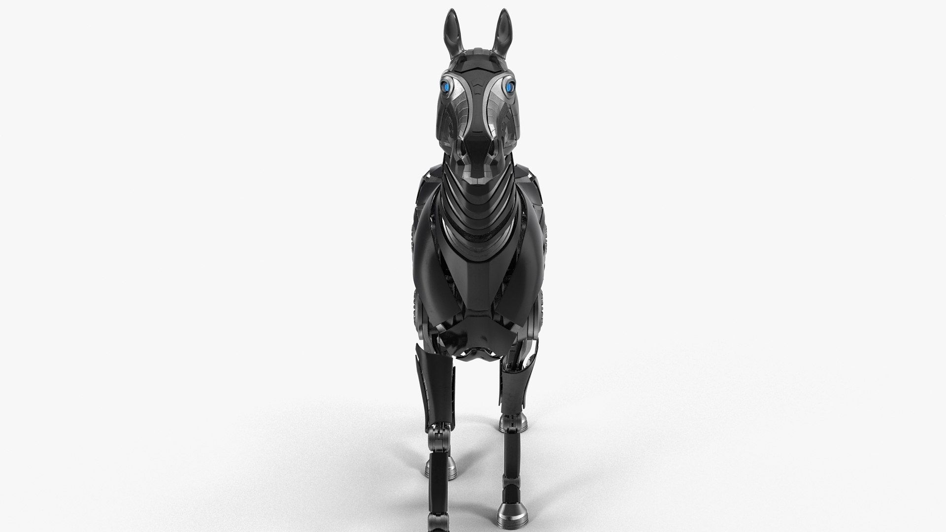 Robot Horse Walks 3D Model - TurboSquid 2355974