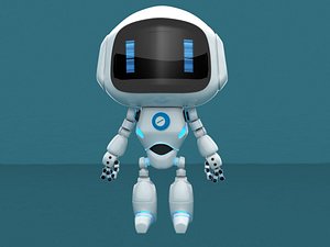 Cartoon Robot 3D